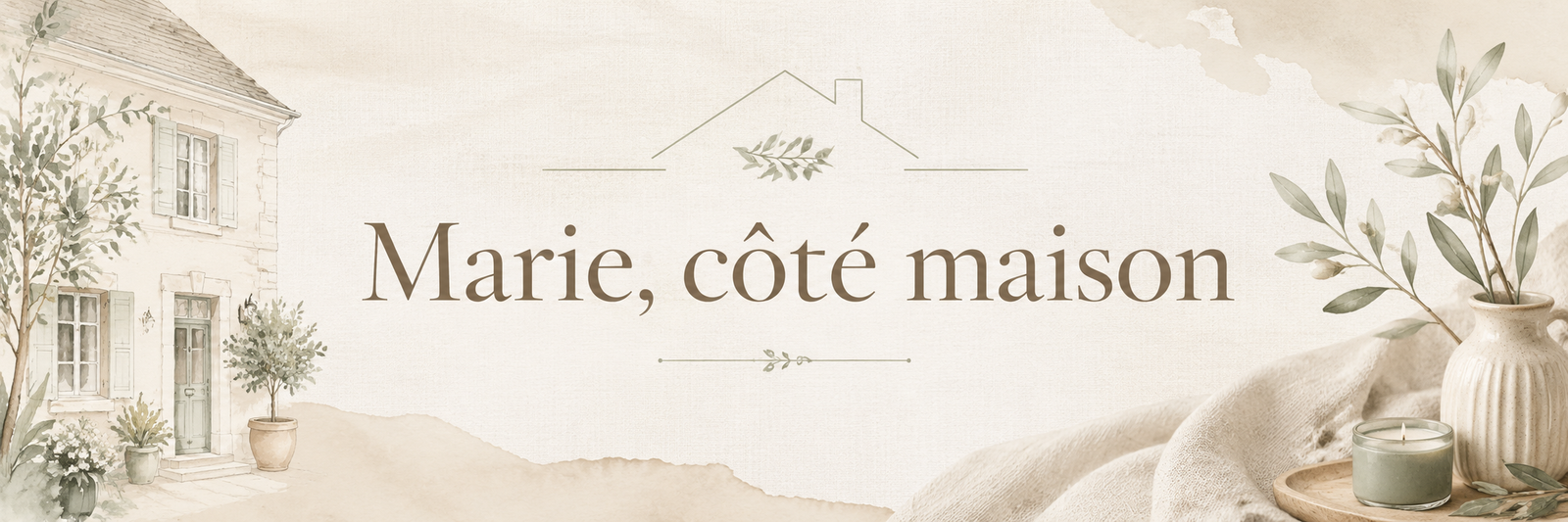Marie, côté maison
